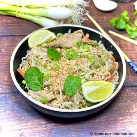 Pad Thaï au Veau