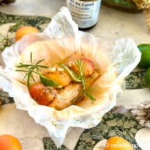 Papillote de saumon aux abricots ! 🍑