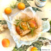 Papillote de saumon aux abricots ! 🍑