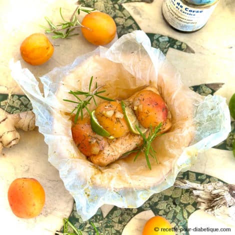 Papillote de saumon aux abricots ! 🍑