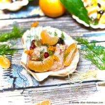 Ceviche de Saint-Jacques à la Clémentine (Corse)