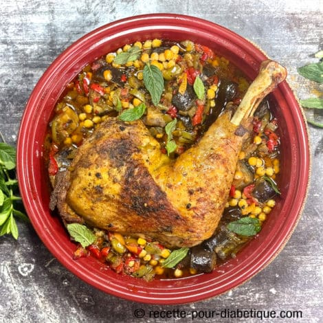 Tajine de Cuisse de Dinde