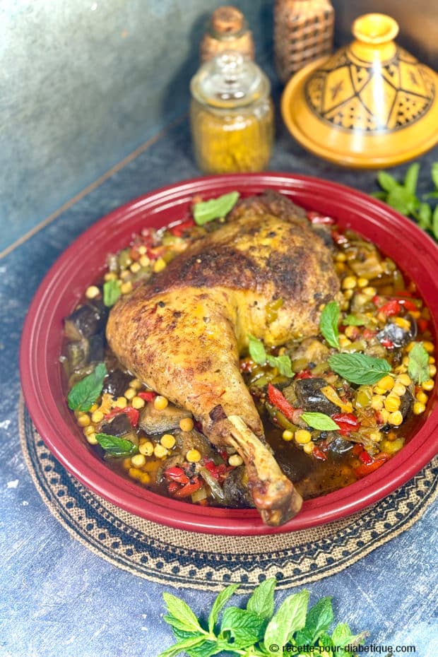 Tajine de Cuisse de Dinde