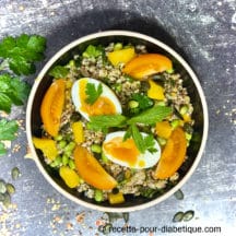 Bowl IG bas sarrasin quinoa
