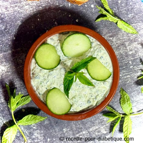 tzaziki au fromage frais