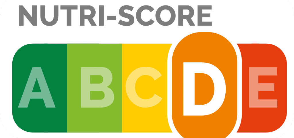Recette avec un nutriscore D