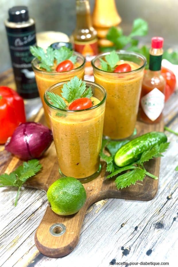 Gaspacho bloody mary