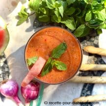 Gaspacho Pastèque et Tomates
