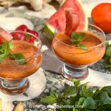 Gaspacho Pastèque et Tomates