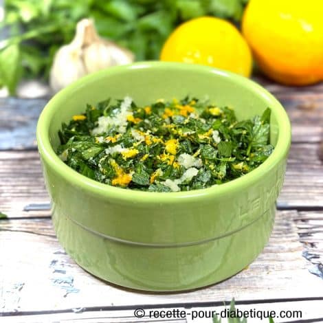 Gremolata traditionelle