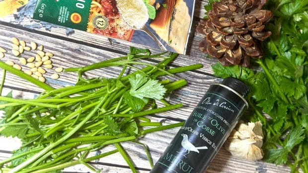 pesto tige de persil