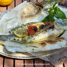 Loup en papillote