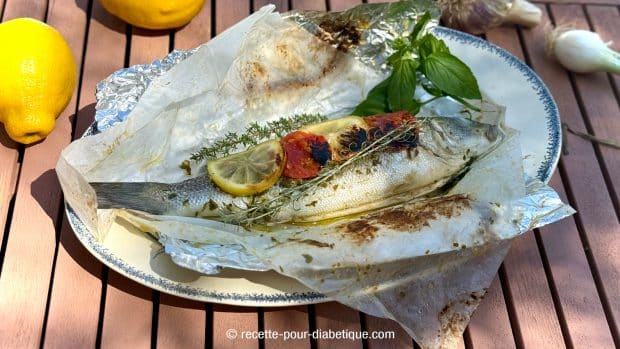 Loup en papillote