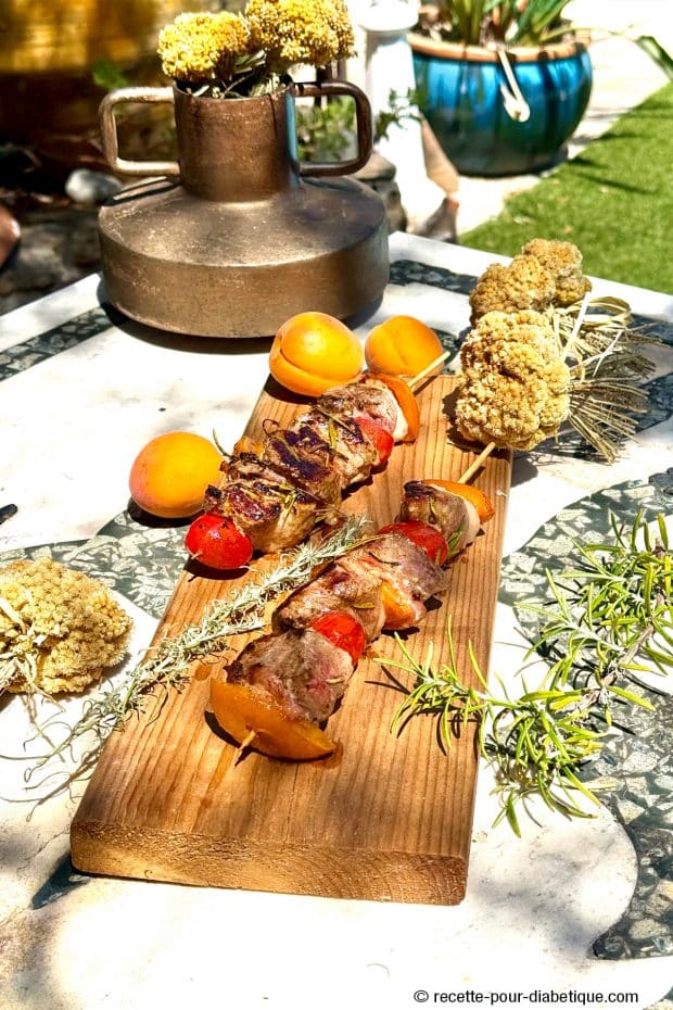magret de canard abricots