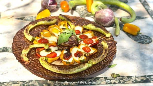 Mini poivrons farcis
