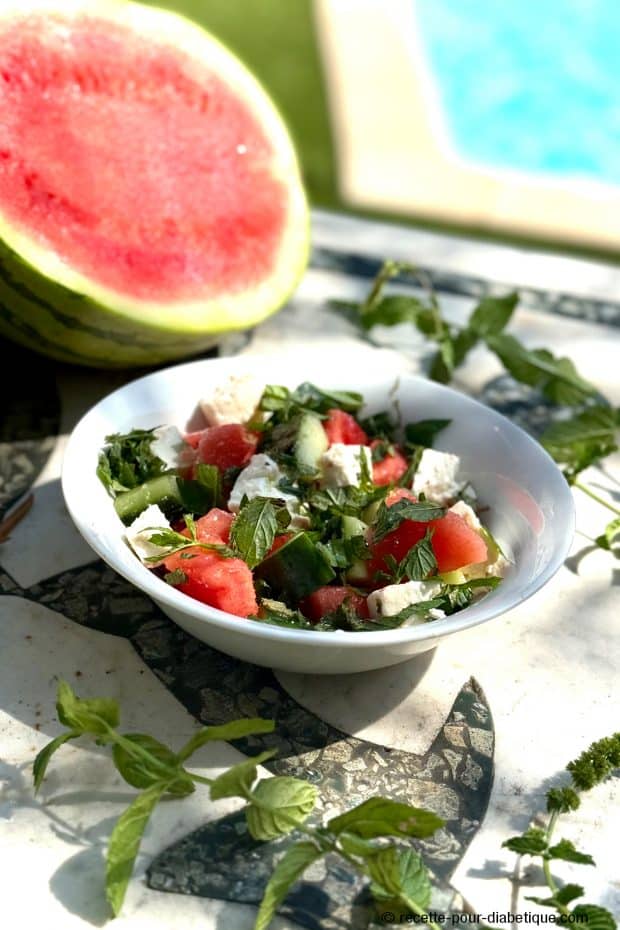 salade pasteque feta