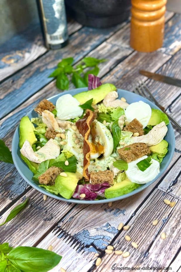 salade cesar au pesto