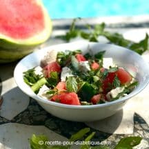 Salade pastèque feta