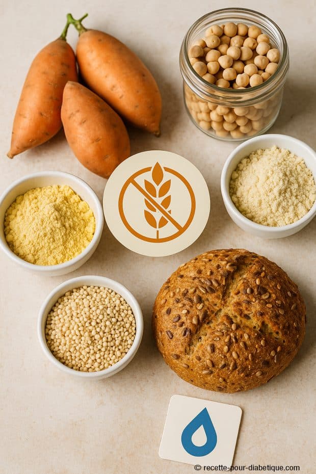 sans gluten diabète et igbas