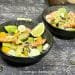 bowl avocat mangue crevette