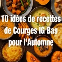 Recettes de courges ig bas