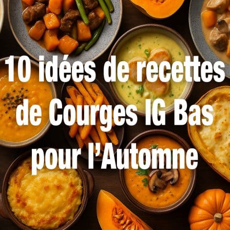 Recettes de courges ig bas