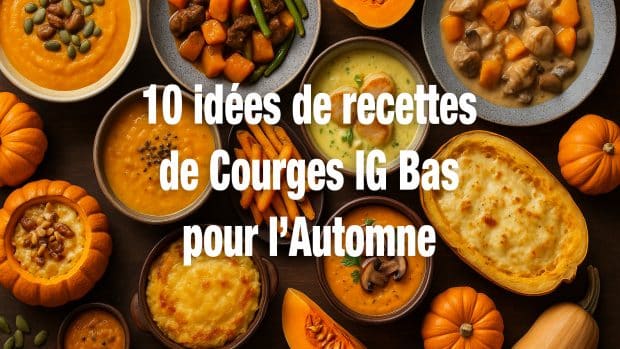 Recettes de courges ig bas
