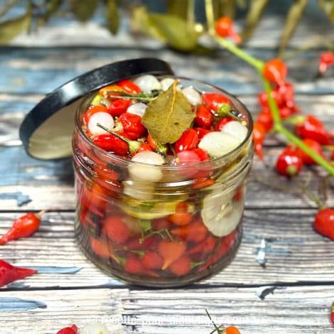 Pickles de piments Biquinho