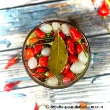 Pickles de piments Biquinho