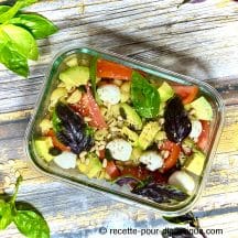 salade de pates au pesto