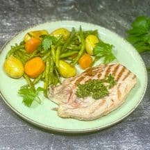 Gigot d’agneau aux légumes