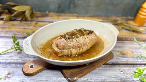 Rôti de veau farci