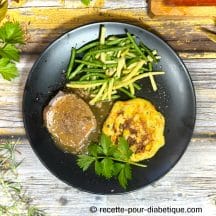 Rôti de veau farci rosti