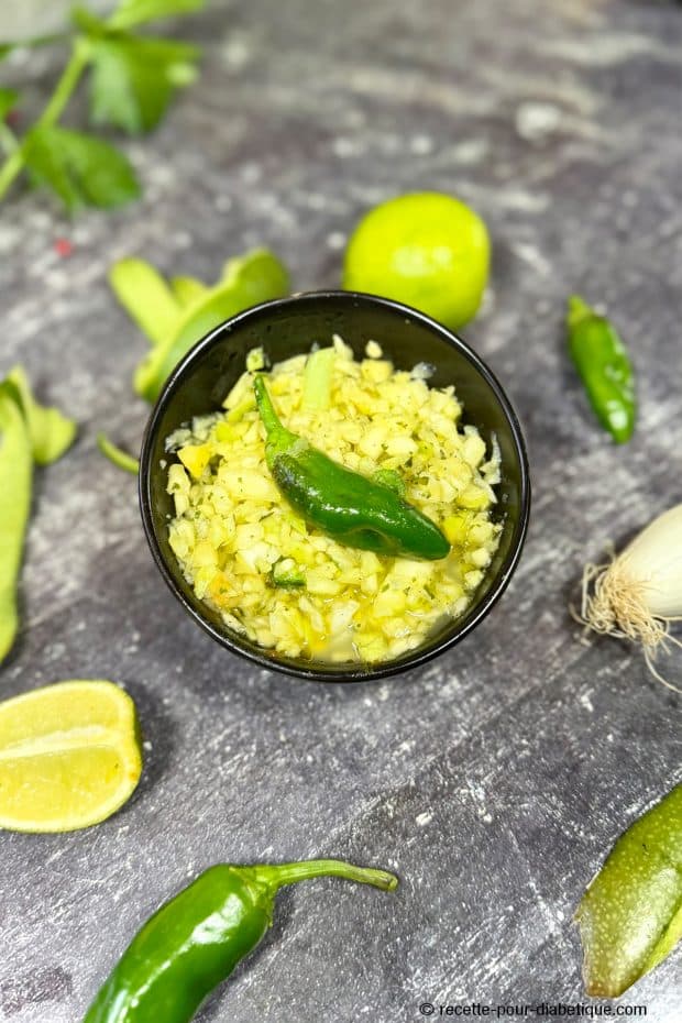 Rougail à la mangue