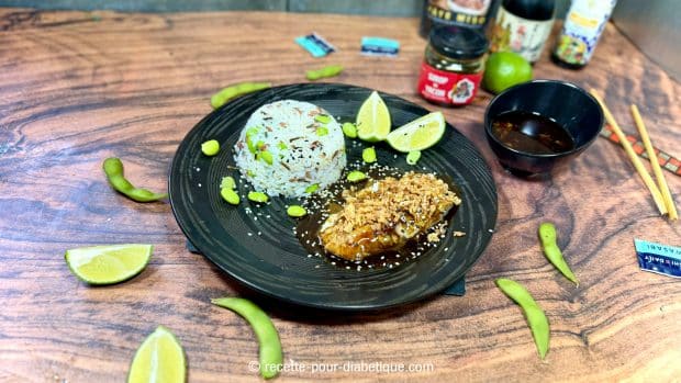 cabillaud miso et ponzu