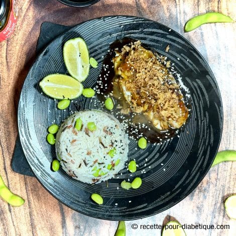 dos de cabillaud miso et ponzu