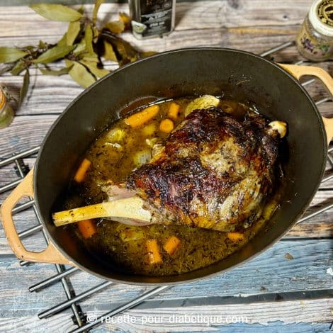 Gigot d'agneau de 7 heures à la cuillère