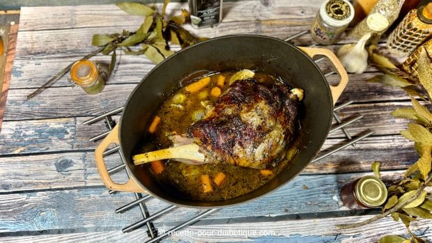 Gigot d'agneau de 7 heures à la cuillère