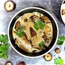 quenelles sauce suprême