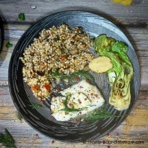 dos de cabillaud au beurre citron confit