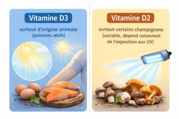 vitamine Dé et D3