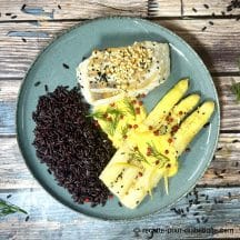 Dos de lieu noir au four