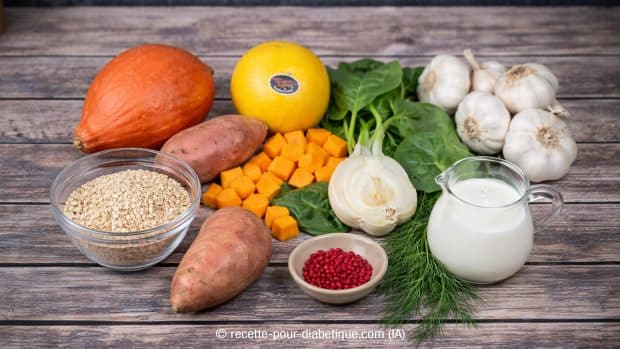 flan de legumes ig bas