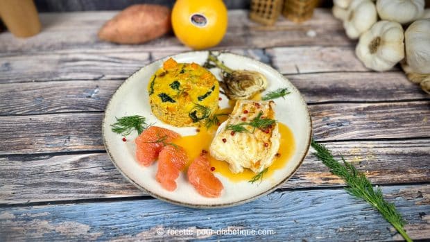 filet de julienne au beurre de pomelo