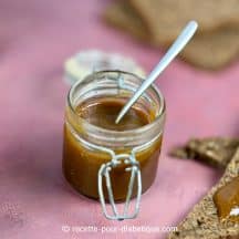 Caramel beurre salé sans sucre cetogene