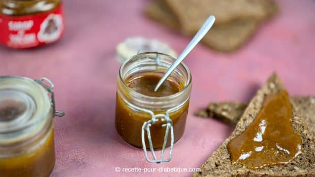 Caramel beurre salé sans sucre cetogene