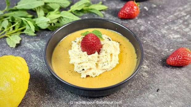 crème citron ig bas