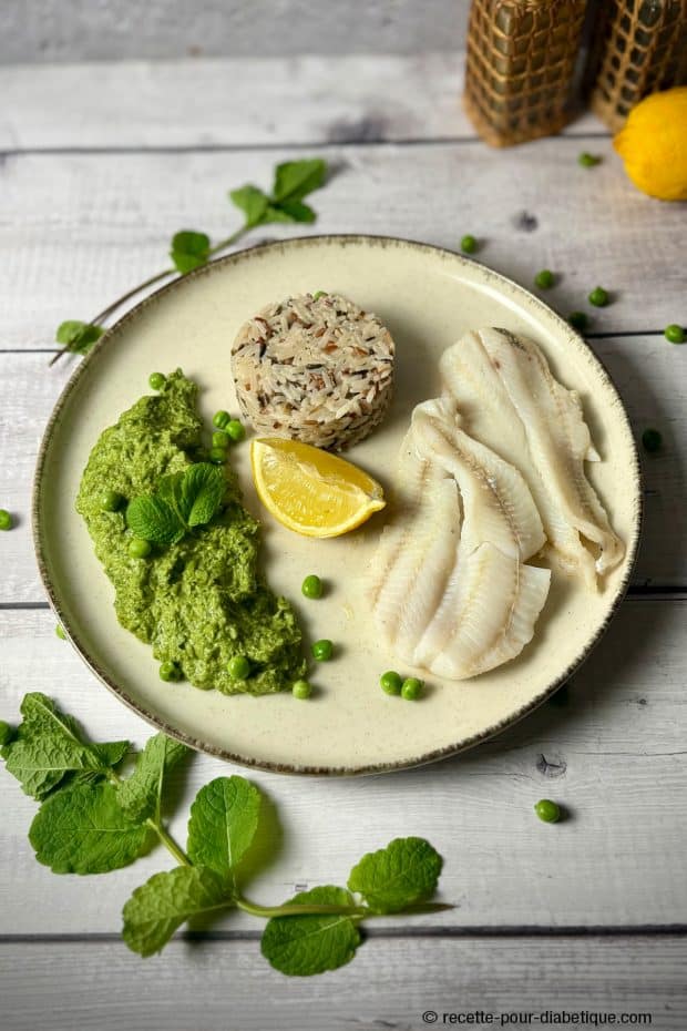 Églefin petits pois