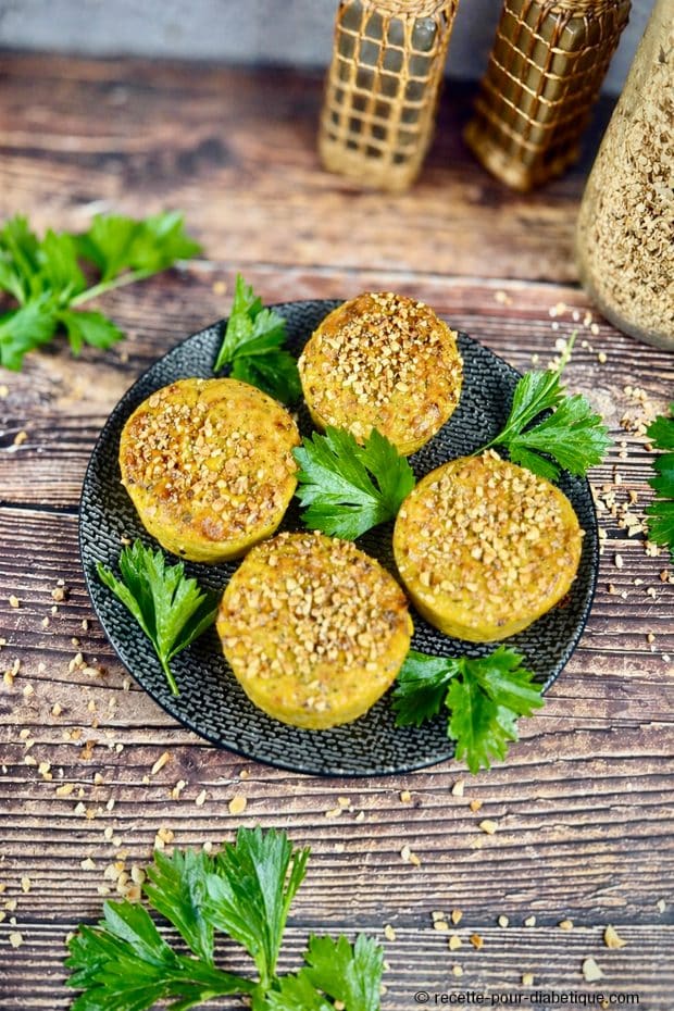 flans de légumes igbas airfryer