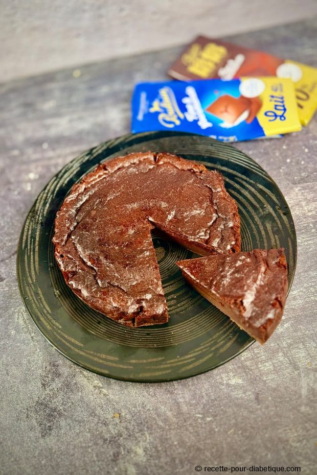 fondant baulois au chocolat sans sucre